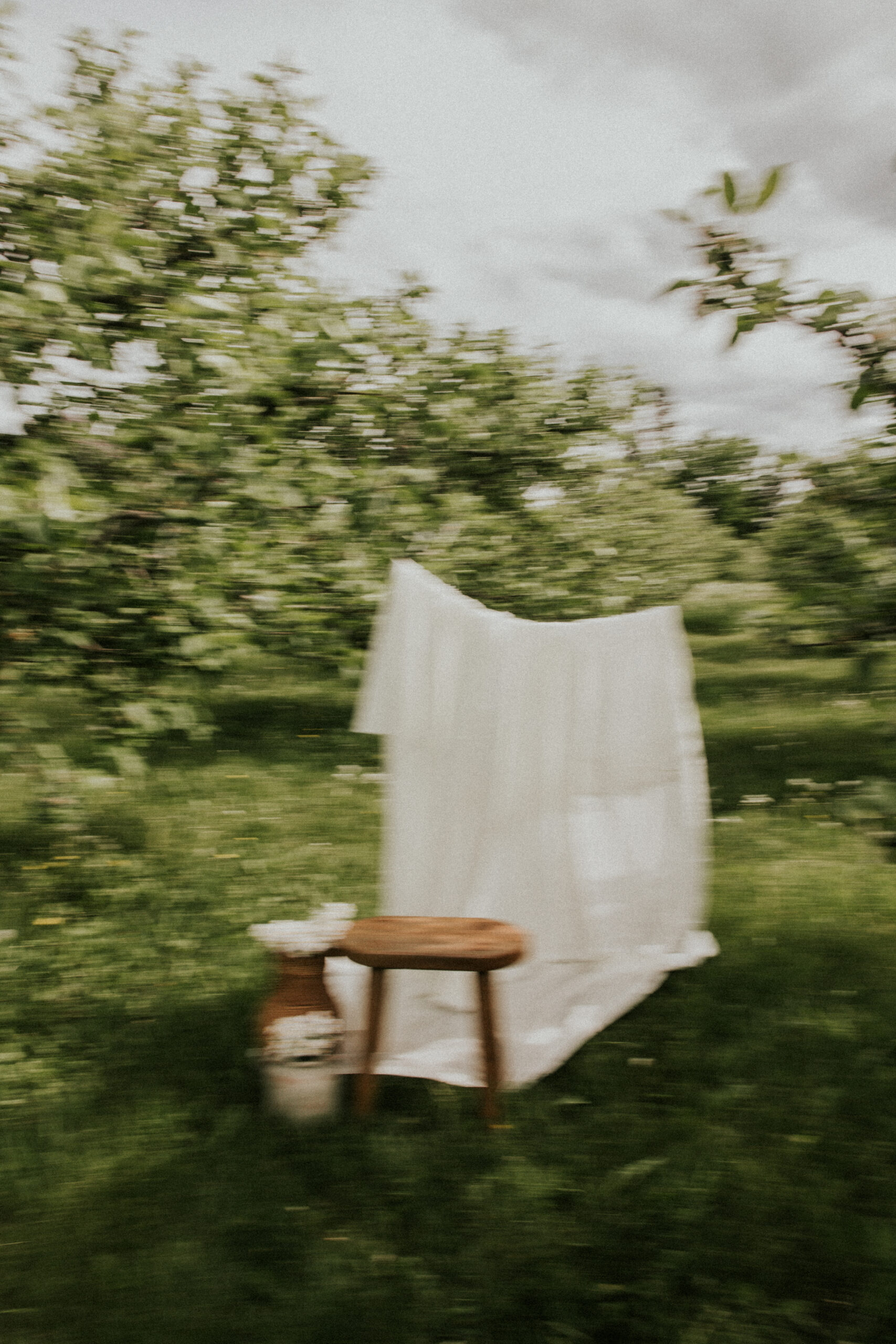 Natural family photography with warm golden light and relaxed summer styling